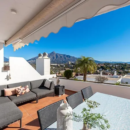 2 Bedroom With Sea And Mountain Views, Pool Apartment Marbella